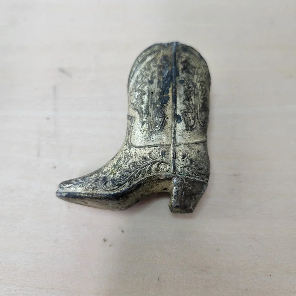 Vintage‎ Made in Occupied Japan Cowboy Boot Planter Decor Collectible
